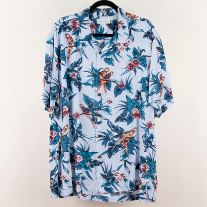 Camisa hawaiana azul (XL) Caribbean
