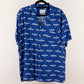 Camisa estampada azul (XL) Goodfellow