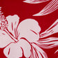 Camisa hawaiana rojo (2XL) Hibiscus Collection Hawaii