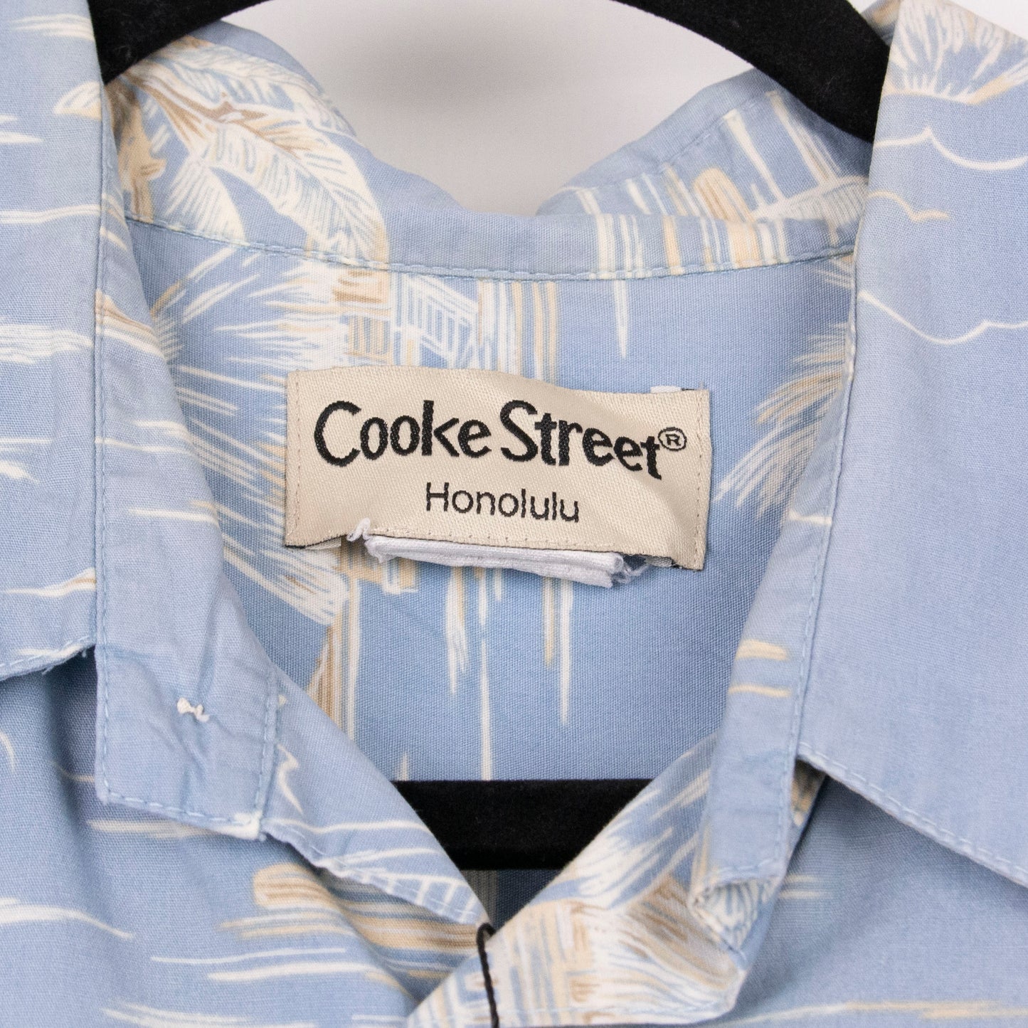Camisa hawaiana azul (L) Cooke Street