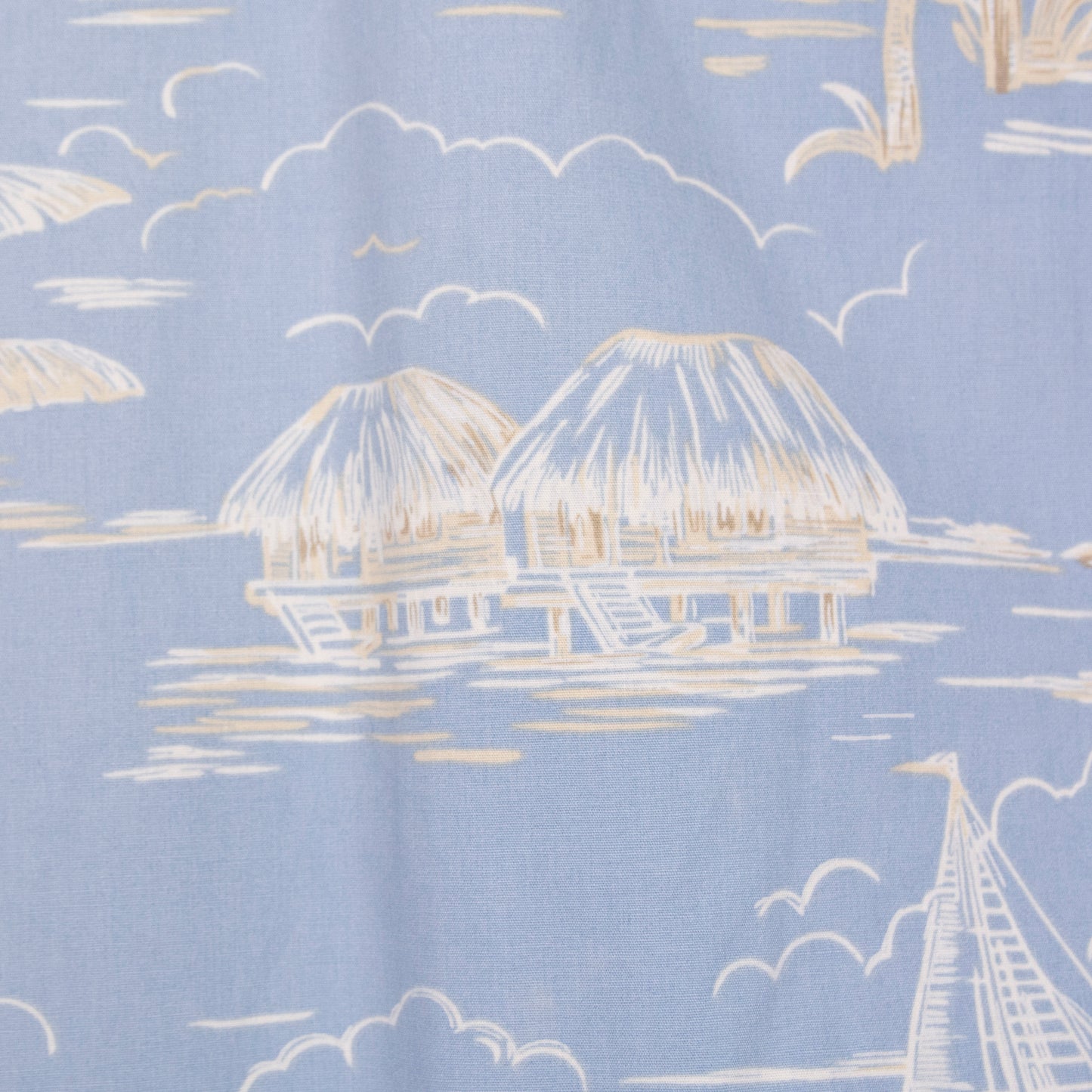 Camisa hawaiana azul (L) Cooke Street