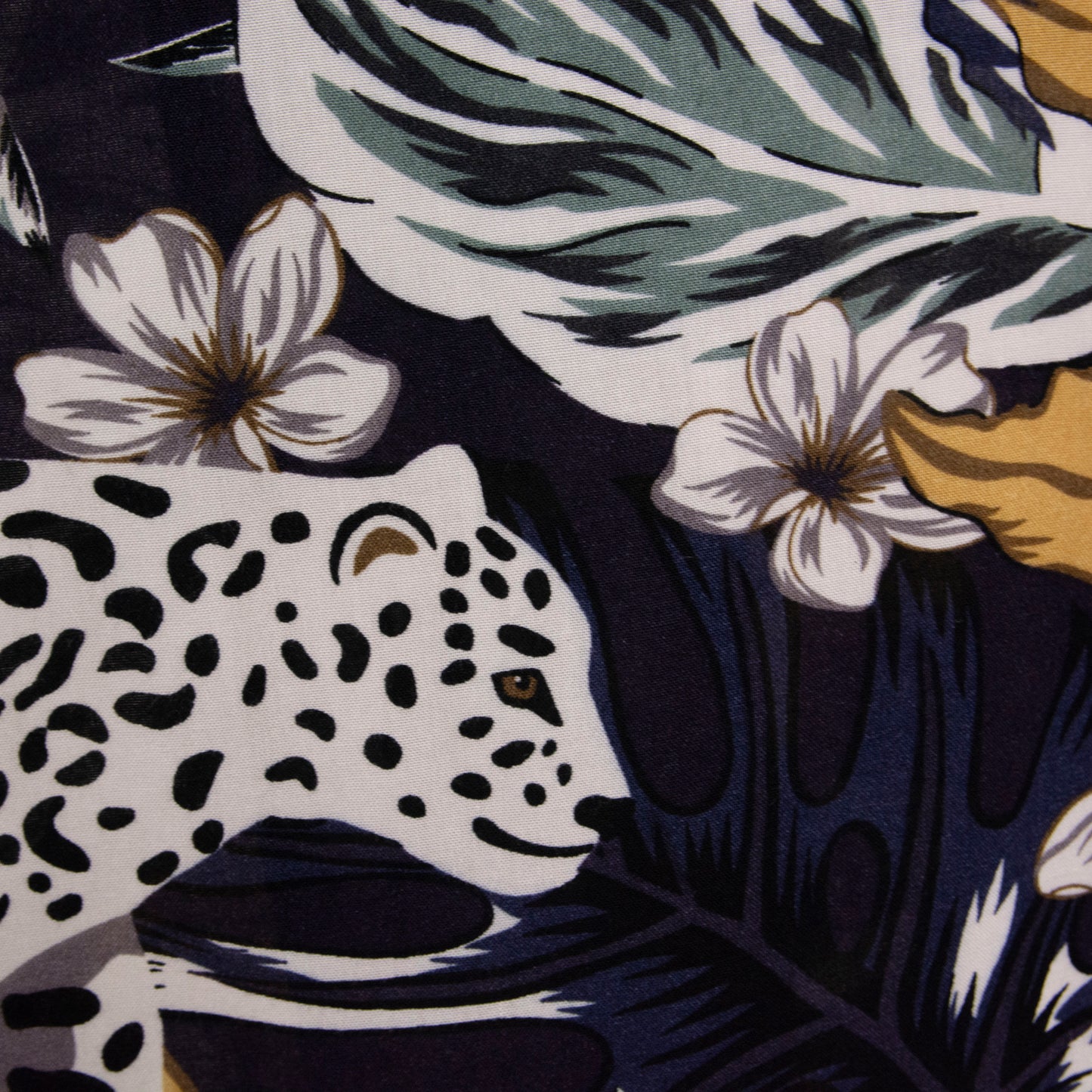Camisa hawaiana negro (XL) Vacancy.CO