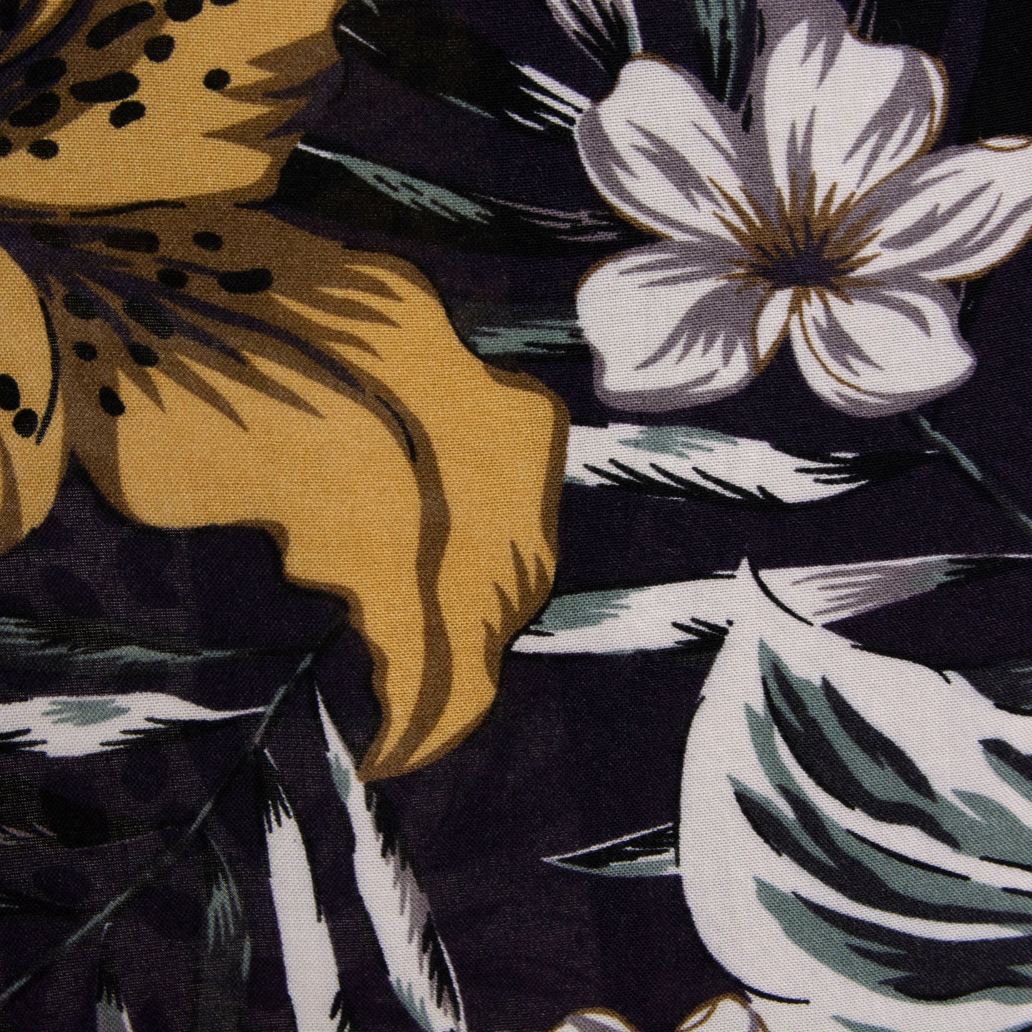 Camisa hawaiana negro (XL) Vacancy.CO