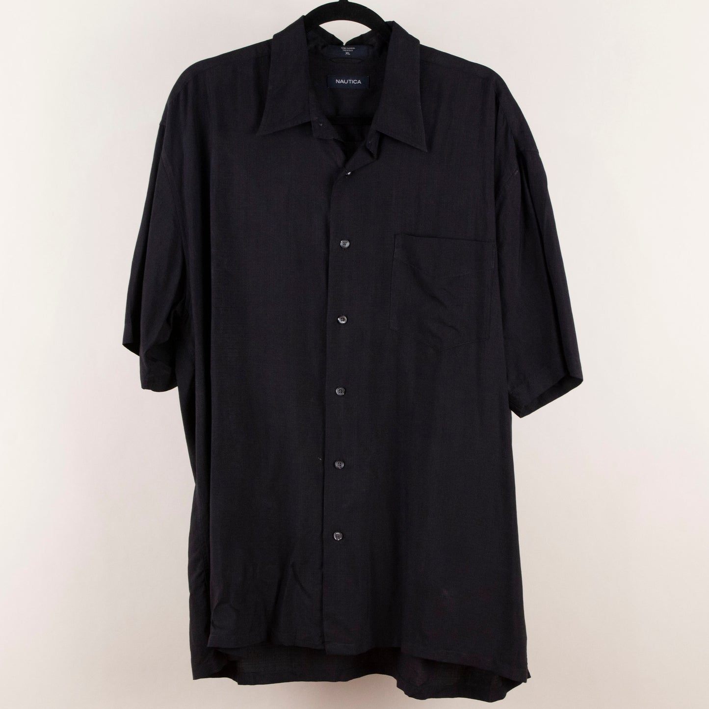 Camisa negro (XL) Nautica