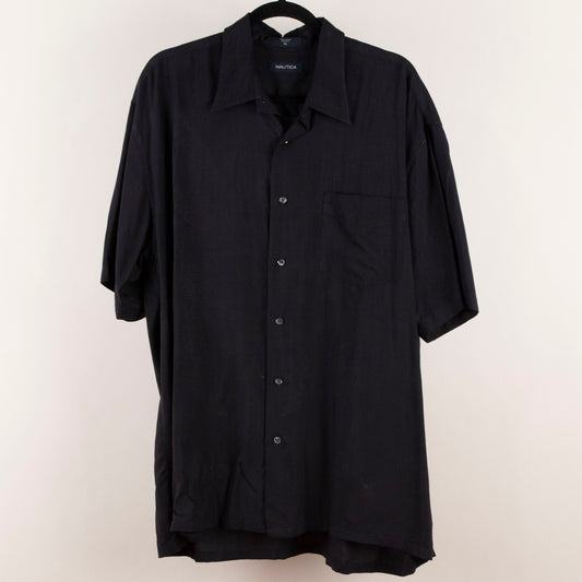 Camisa negro (XL) Nautica