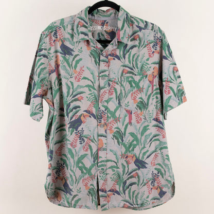 Camisa hawaiana verde (L) Mossimo Supply. CO
