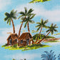Camisa hawaiana azul (XL) George