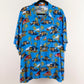 Camisa hawaiana azul (XL) Sun Fusion
