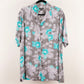 Camisa hawaiana gris (XL) George