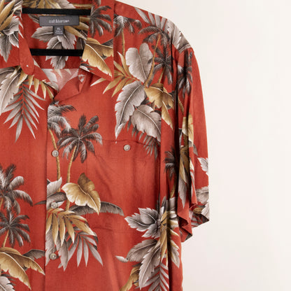 Camisa hawaiana cafe (XL) Croft&Barrow