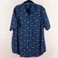 Camisa estampada azul marino (XL) Arrow