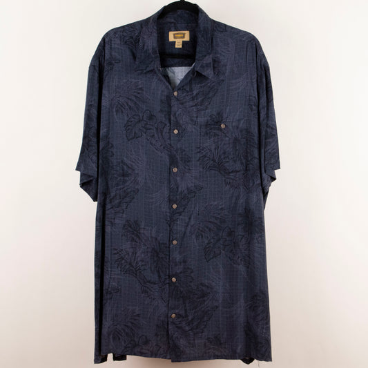 Camisa hawaiana negro (2XL) The Foundry