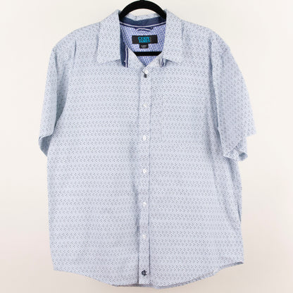 Camisa estampada blanco (XL) Cody James