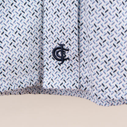 Camisa estampada blanco (XL) Cody James