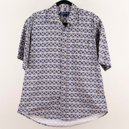 Camisa estampada azul marino (M) Crossings