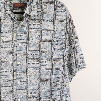 Camisa hawaiana azul (XL) Tori Richard