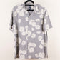 Camisa estampada gris (L) GAP