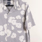 Camisa estampada gris (L) GAP