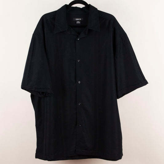 Camisa negro (2XL) Claiborne