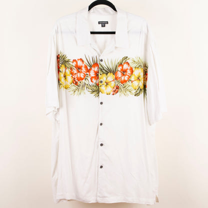 Camisa hawaiana blanco (3XL) George