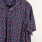 Camisa estampada azul marino (2XL) George