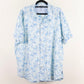 Camisa hawaiana azul (2XL) IZOD