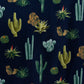 Camisa estampada azul marino (M) Hollister
