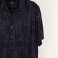 Camisa estampada negro (2XL) JA