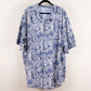 Camisa hawaiana azul (4XL) IZOD