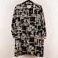 Camisa hawaiana negro (3XL) Bamboo Cay