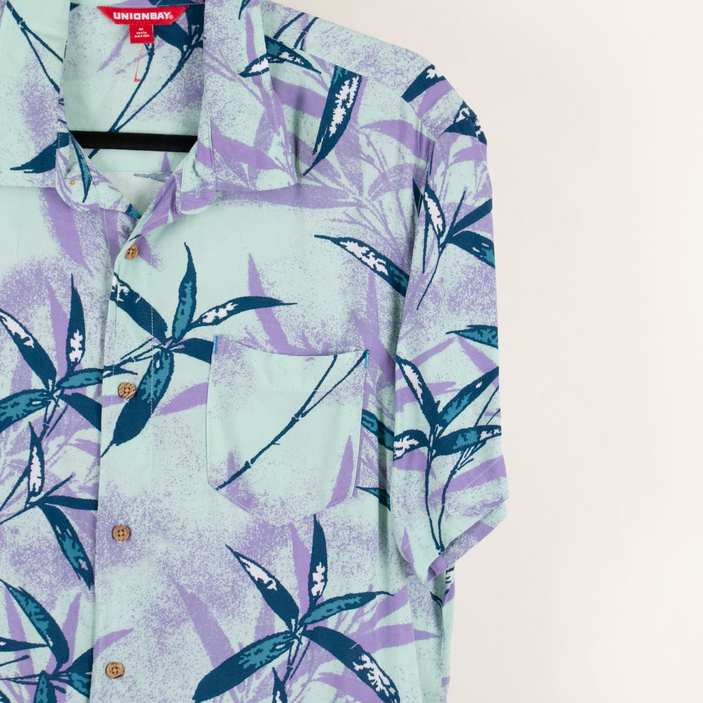 Camisa estampada verde (M) Unionbay
