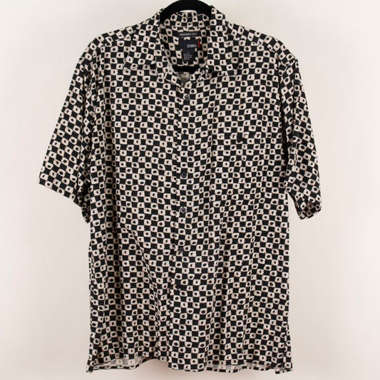 Camisa estampada negro (L) Utopia
