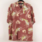 Camisa estampada marrón (L) Tori Richard