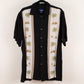 Camisa hawaiana negro (L) Basic Editions