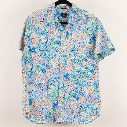 Camisa estampada multicolor (L) J. Crew