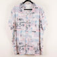 Camisa hawaiana blanco (3XL) American Eagle