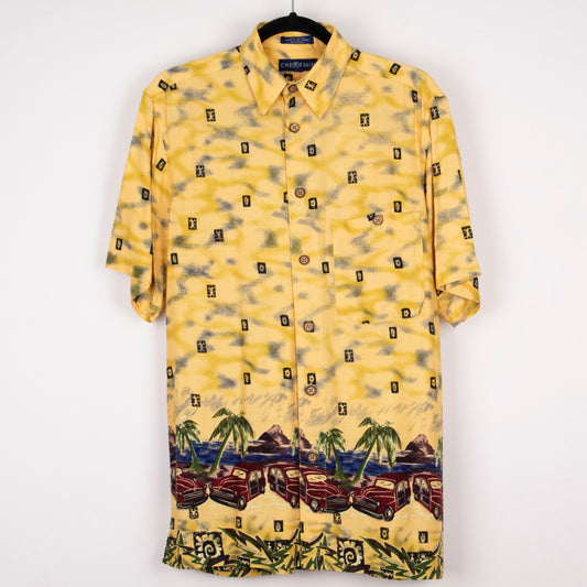 Camisa hawaiana amarilla (S) Chereskin