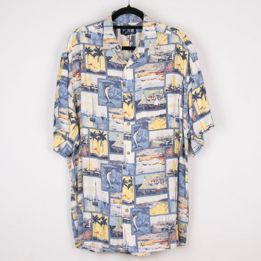 Camisa hawaiana (L) Keeler Bay