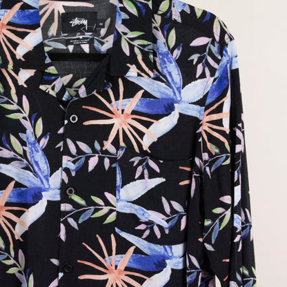Camisa estampada negro (M) Stusy