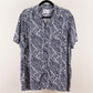 Camisa estampada azul marino (L) Goodfellow
