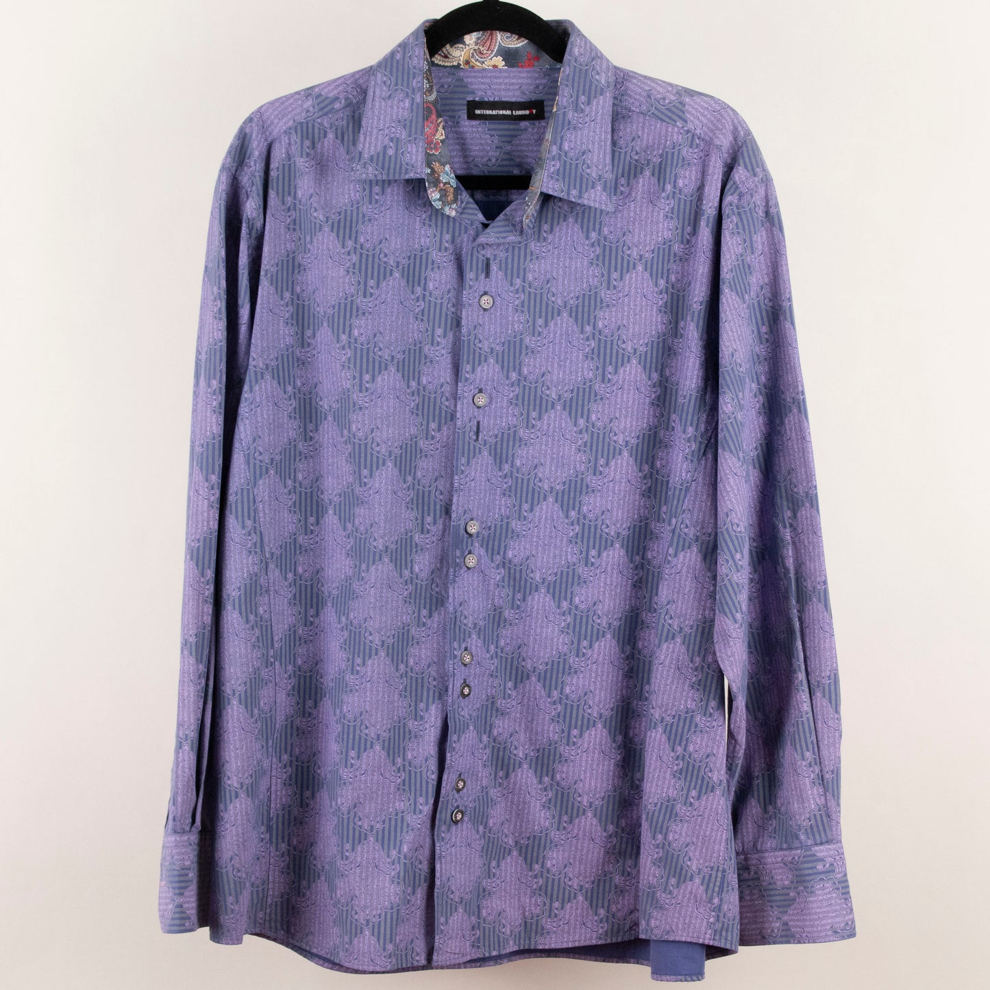 Camisa estampada Púrpura (XL) International Laundry