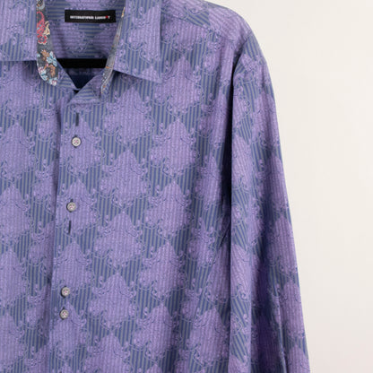Camisa estampada Púrpura (XL) International Laundry