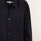 Camisa estampada negro (L) Perry Ellis