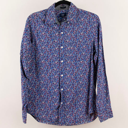Camisa hawaiana azul marino (S) J. Crew