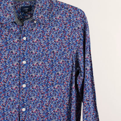 Camisa hawaiana azul marino (S) J. Crew