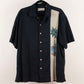 Camisa hawaiana negro (L) Batik Bay