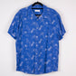 Camisa hawaiana azul (XL) Cotfan&CO