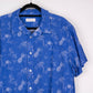 Camisa hawaiana azul (XL) Cotfan&CO