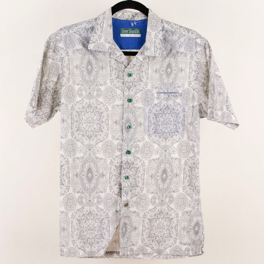 Camisa estampada blanco (XS) Drew Shanlin