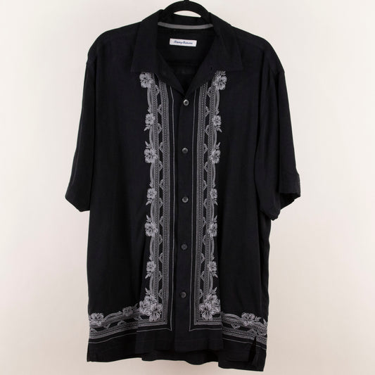 Camisa hawaiana negro (L) Tommy Bahama